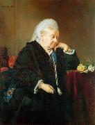 Heinrich von Angeli Portrait of Queen Victoria as widow oil painting reproduction